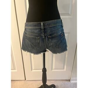 Joe's Jeans Blue Denim Cigarette Fit, Daisy Dukes, Cutoffs, Western, Cowgirl